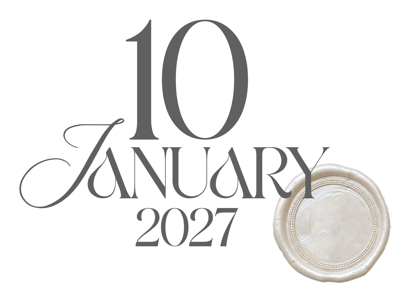 10 January 2027